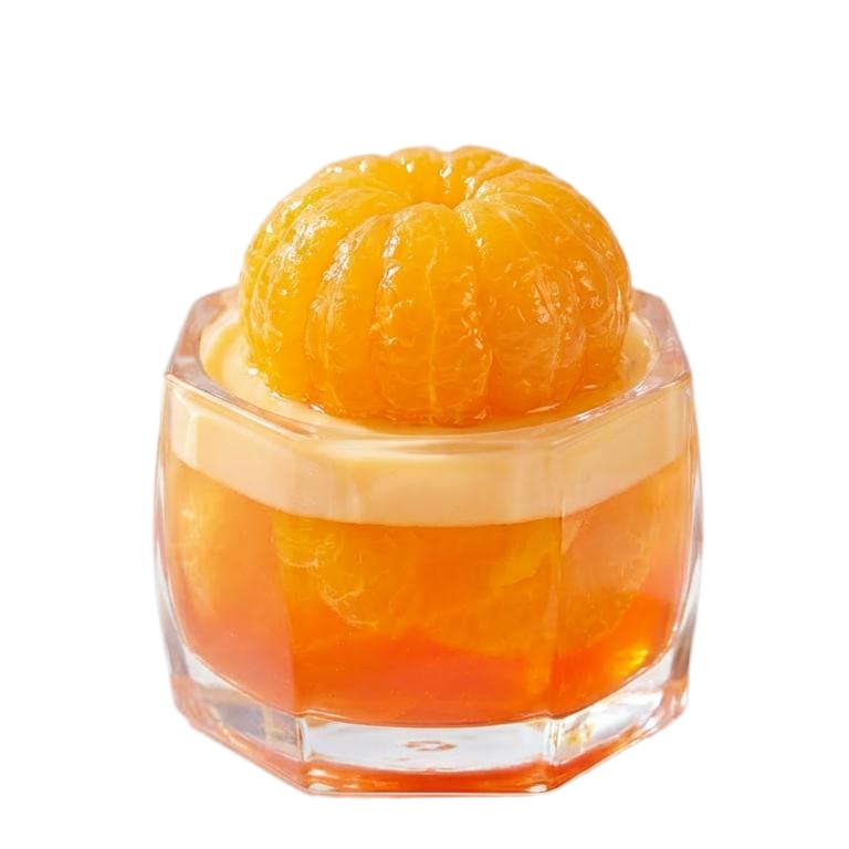Orange Ice Cup