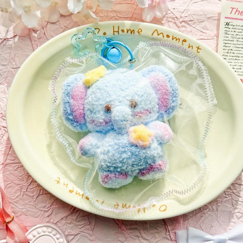 【職人手作り】もちもち赤ちゃんゾウさん スクイーズ