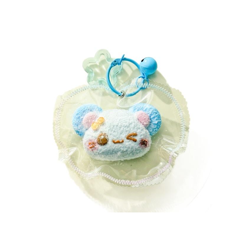 【レトロ喫茶風】ビンテージアニマルヘッド チャーム（食品級シリコン・バッグ用）