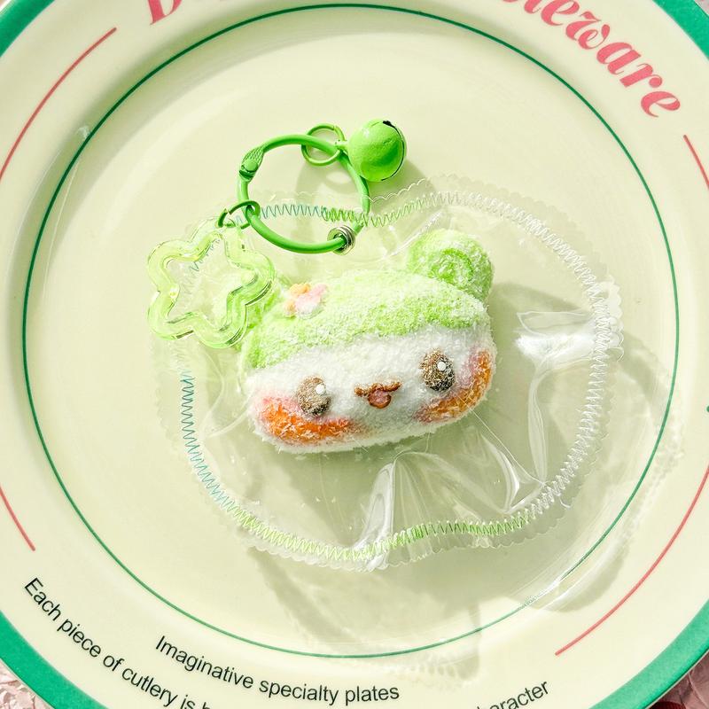 【レトロ喫茶風】ビンテージアニマルヘッド チャーム（食品級シリコン・バッグ用）